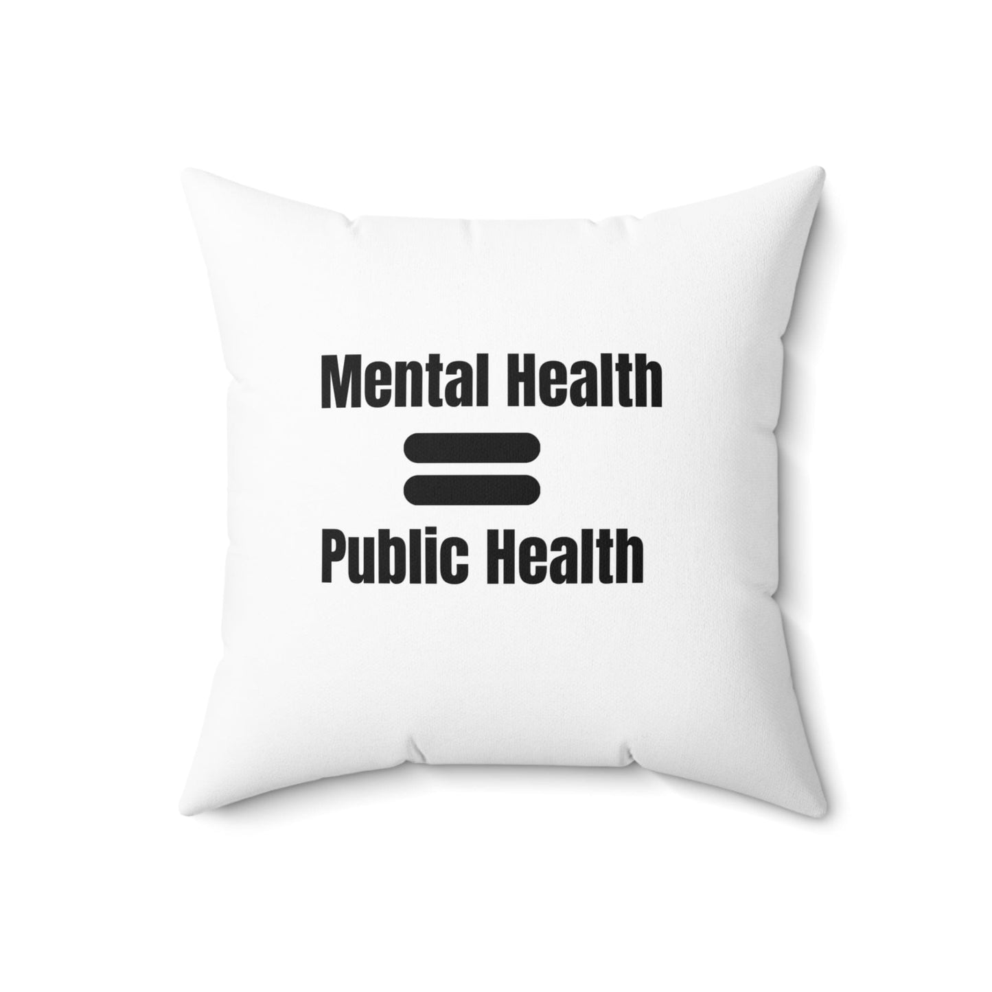 Home Decor Mental Health Square Pillow
