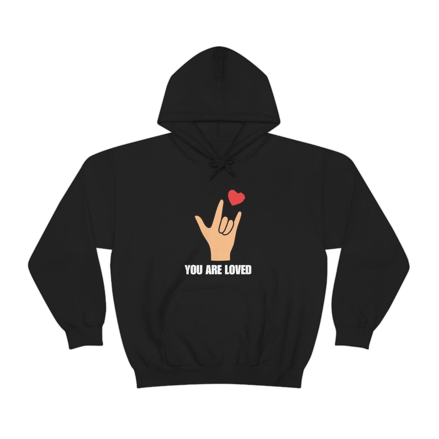 Hoodie Black / S You Are Loved Unisex Heavy Blend™ Hoodie