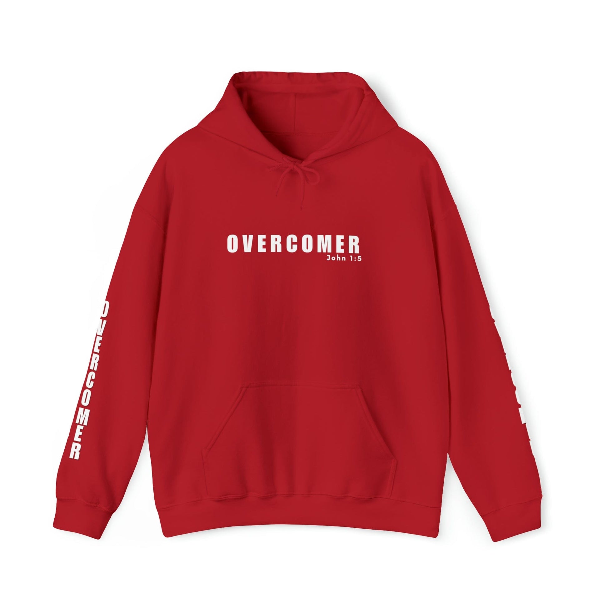 Hoodie Cherry Red / S Overcomer Hoodie