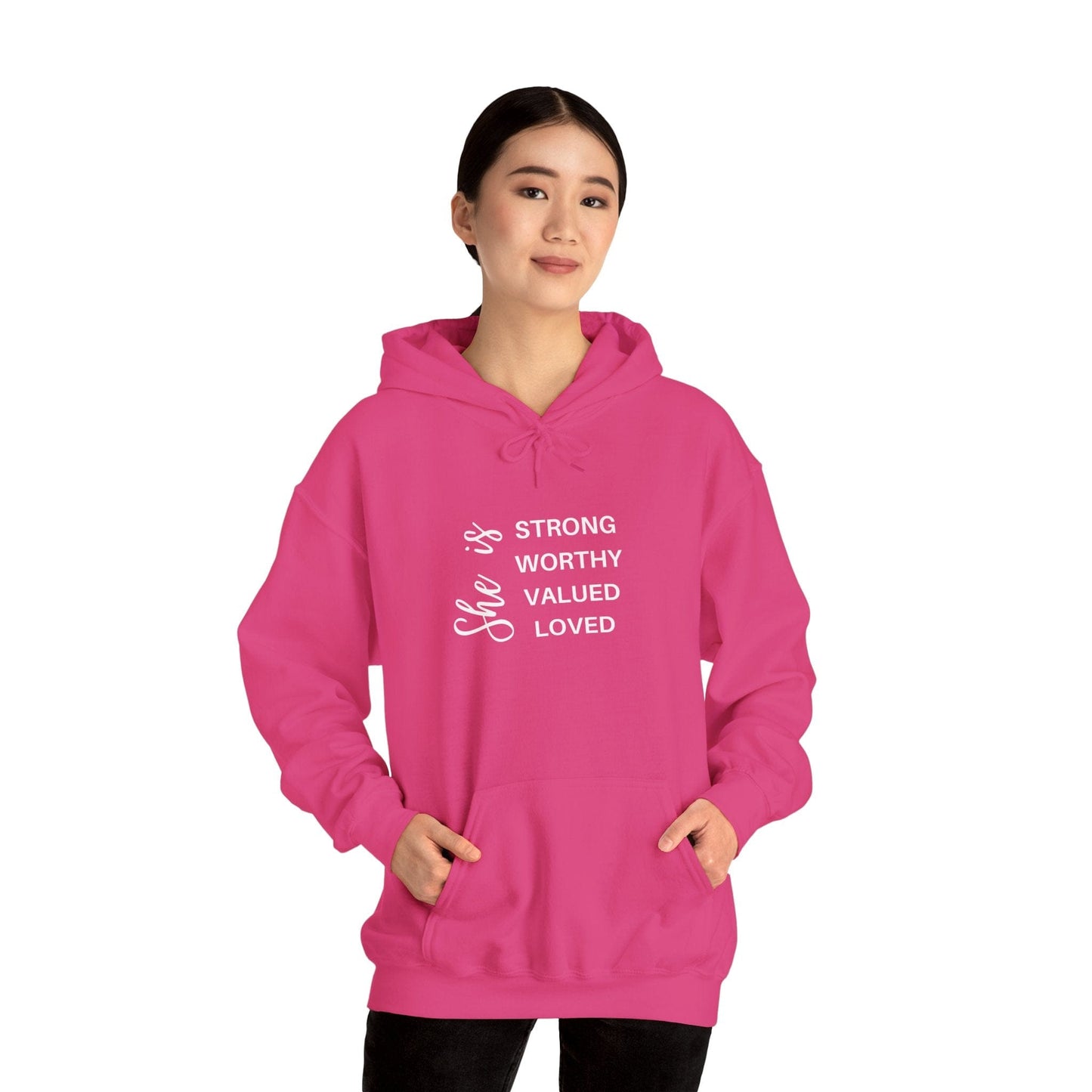 Hoodie Heliconia / S She Is Empowering Hoodie