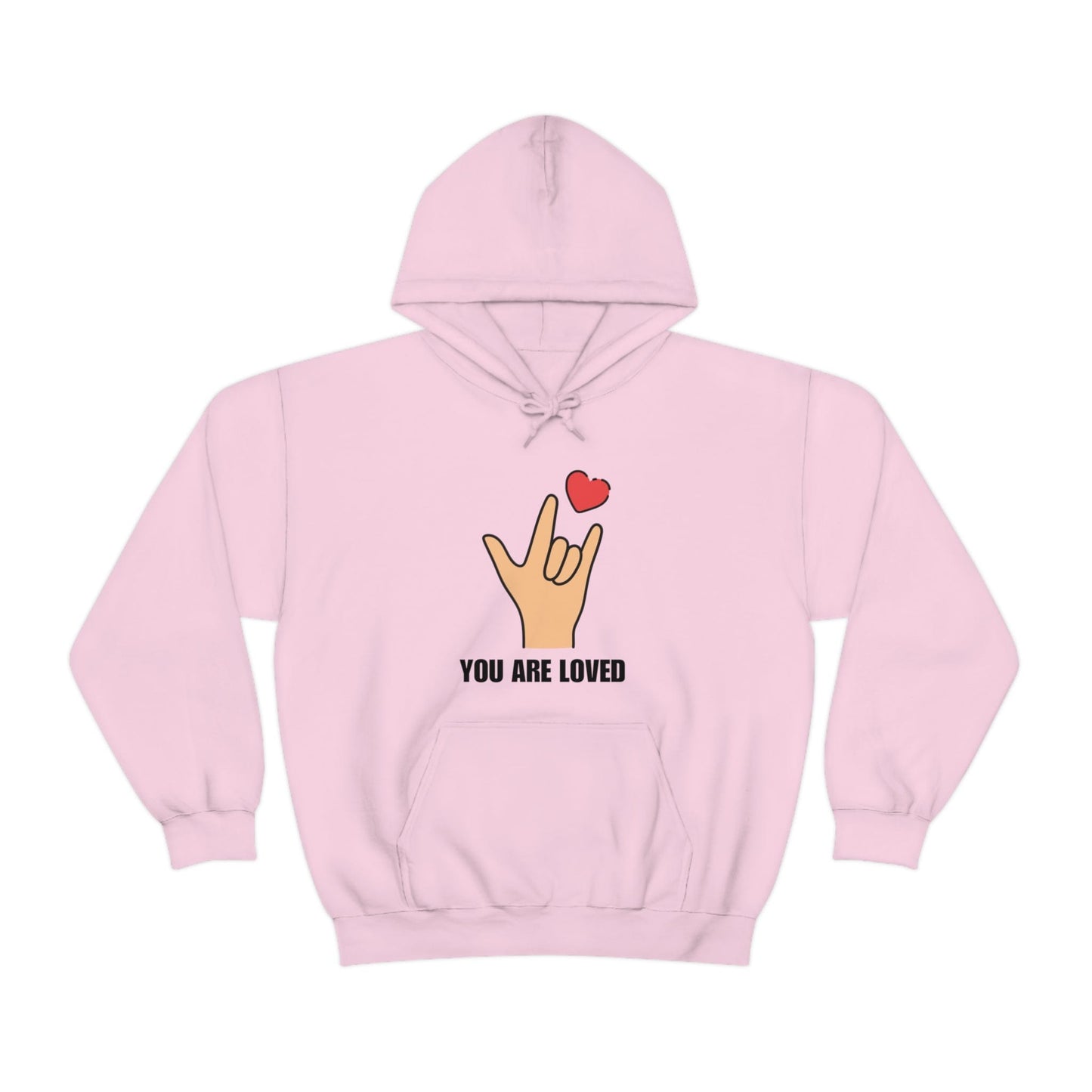 Hoodie Light Pink / S You Are Loved Unisex Heavy Blend™ Hoodie