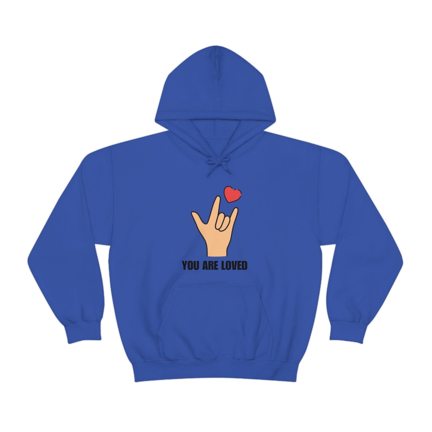 Hoodie Royal / S You Are Loved Unisex Heavy Blend™ Hoodie