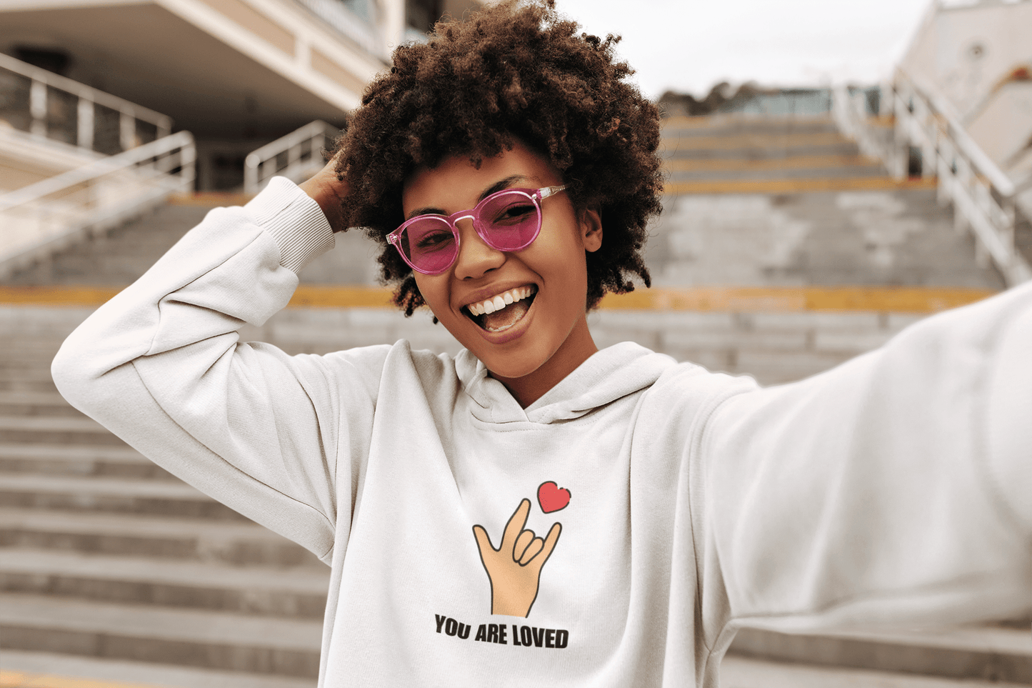 Hoodie You Are Loved Unisex Heavy Blend™ Hoodie