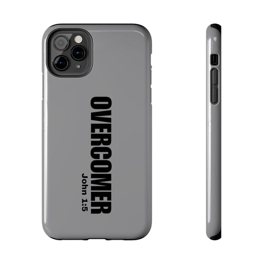 Phone Case iPhone 11 Pro Max Gray Overcomer Tough Phone Case