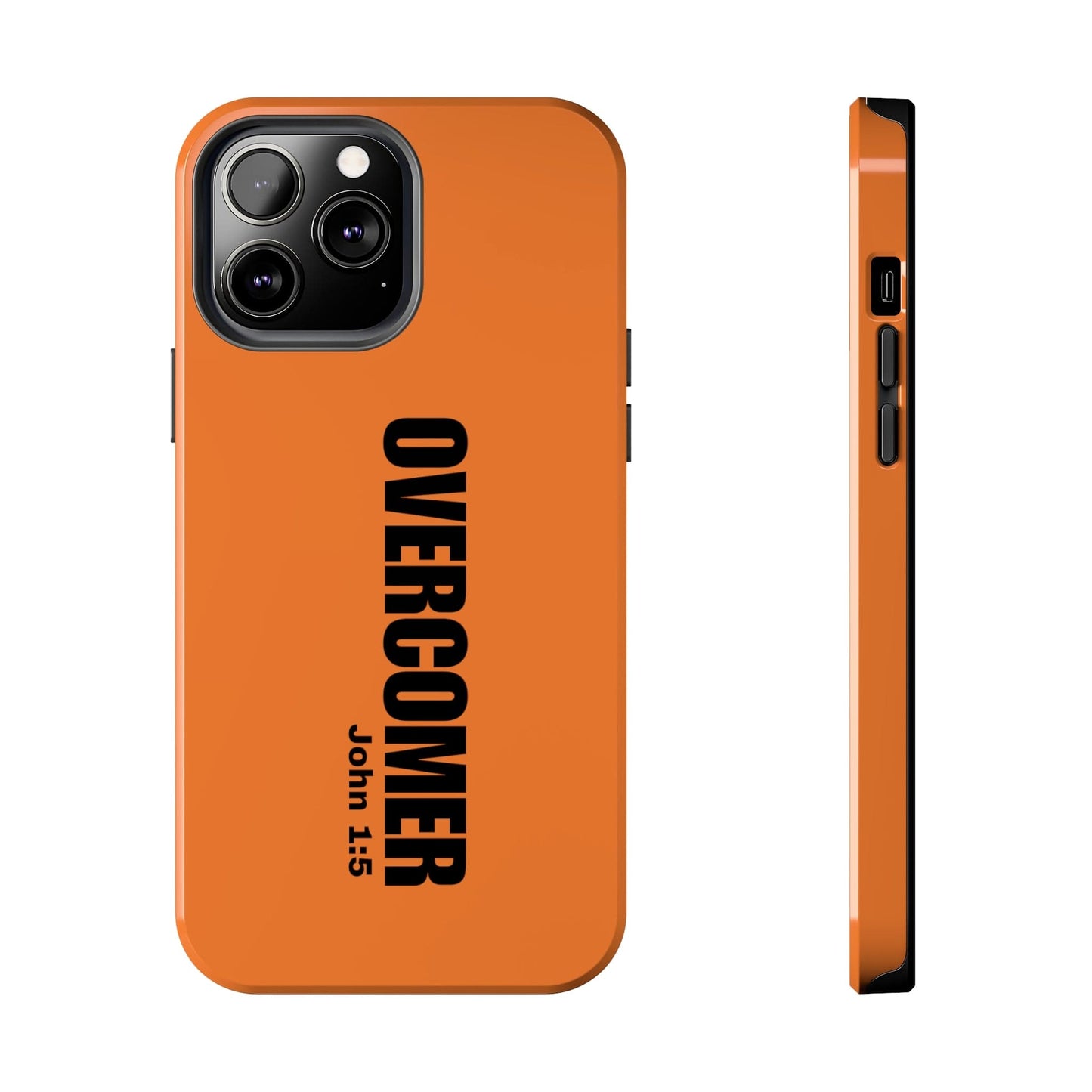 Phone Case iPhone 13 Pro Max Orange Overcomer Tough Phone Cases