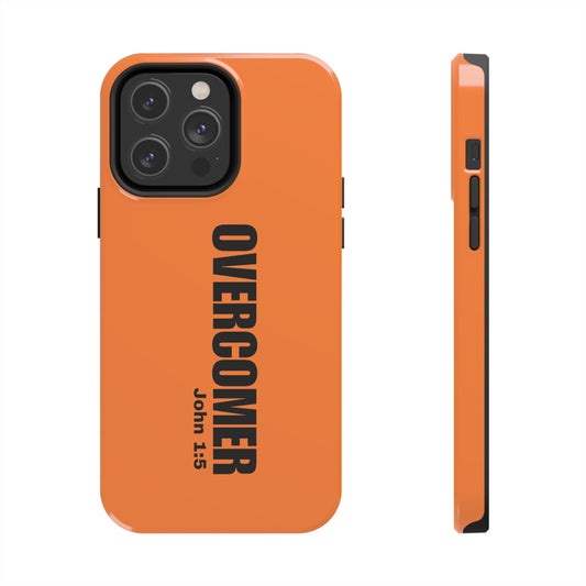 Phone Case iPhone 14 Pro Max Orange Overcomer Tough Phone Cases