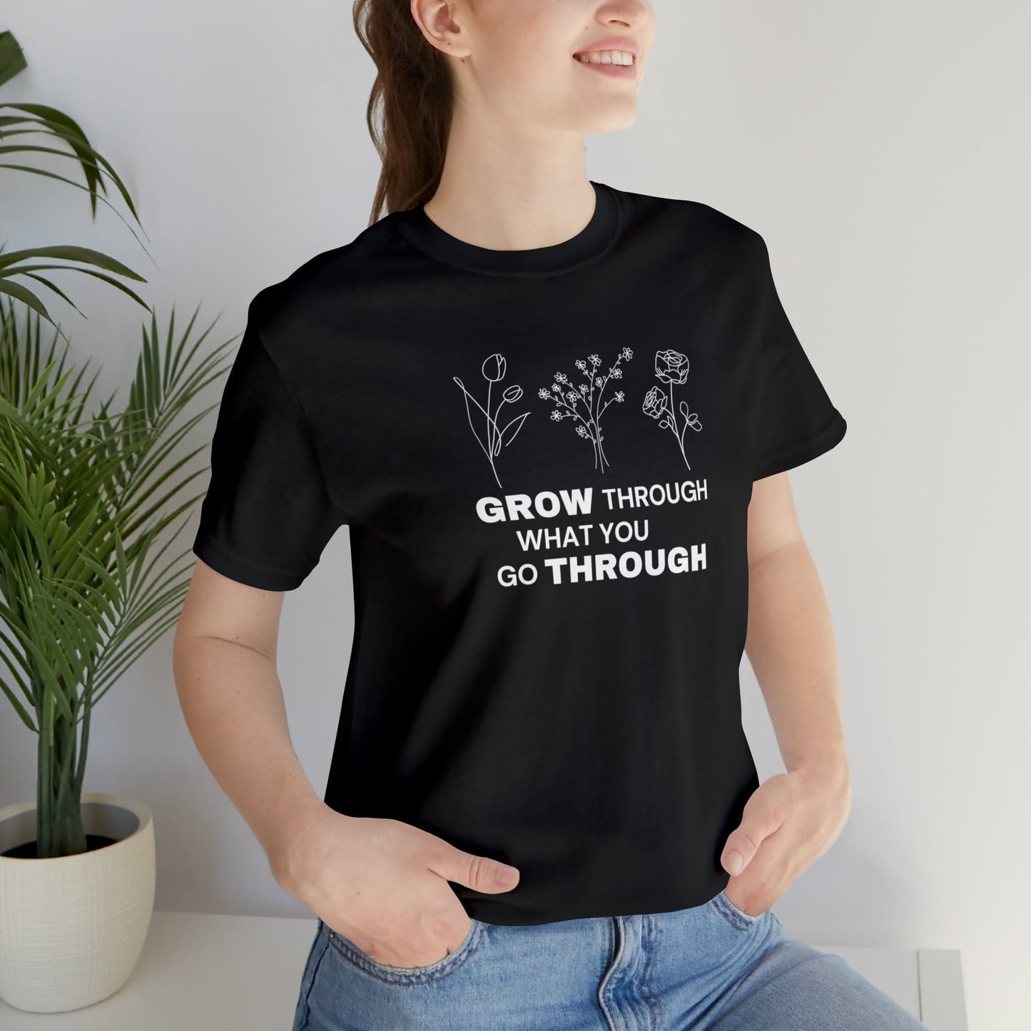 T-Shirt Black / S Women’s Wild Flower T-shirt