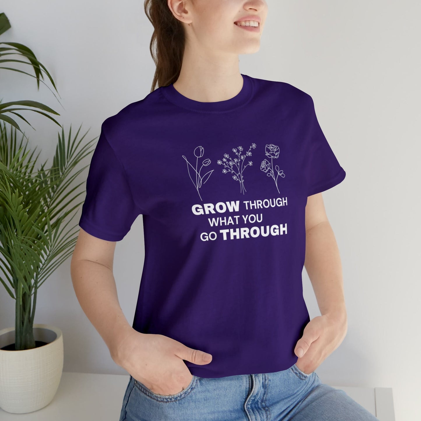 T-Shirt Team Purple / S Women’s Wild Flower T-shirt