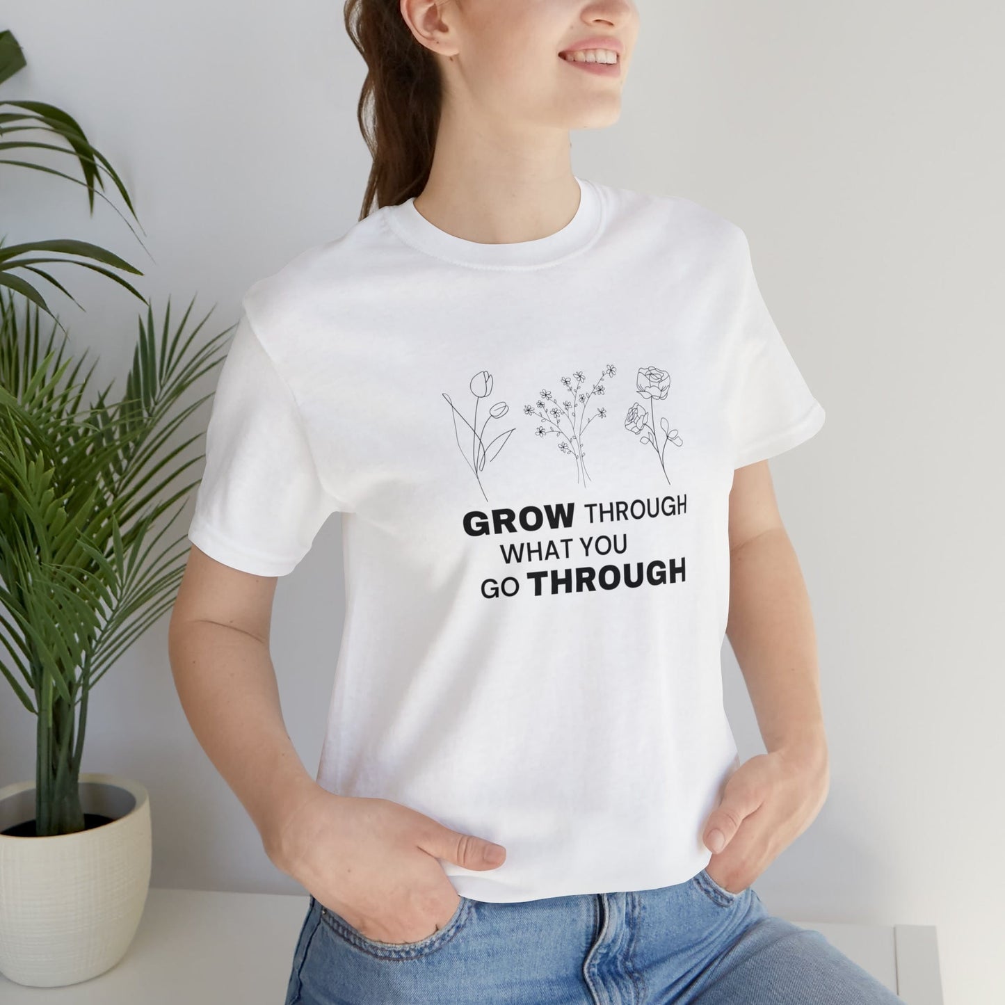 T-Shirt White / S Women’s Wild Flower T-shirt