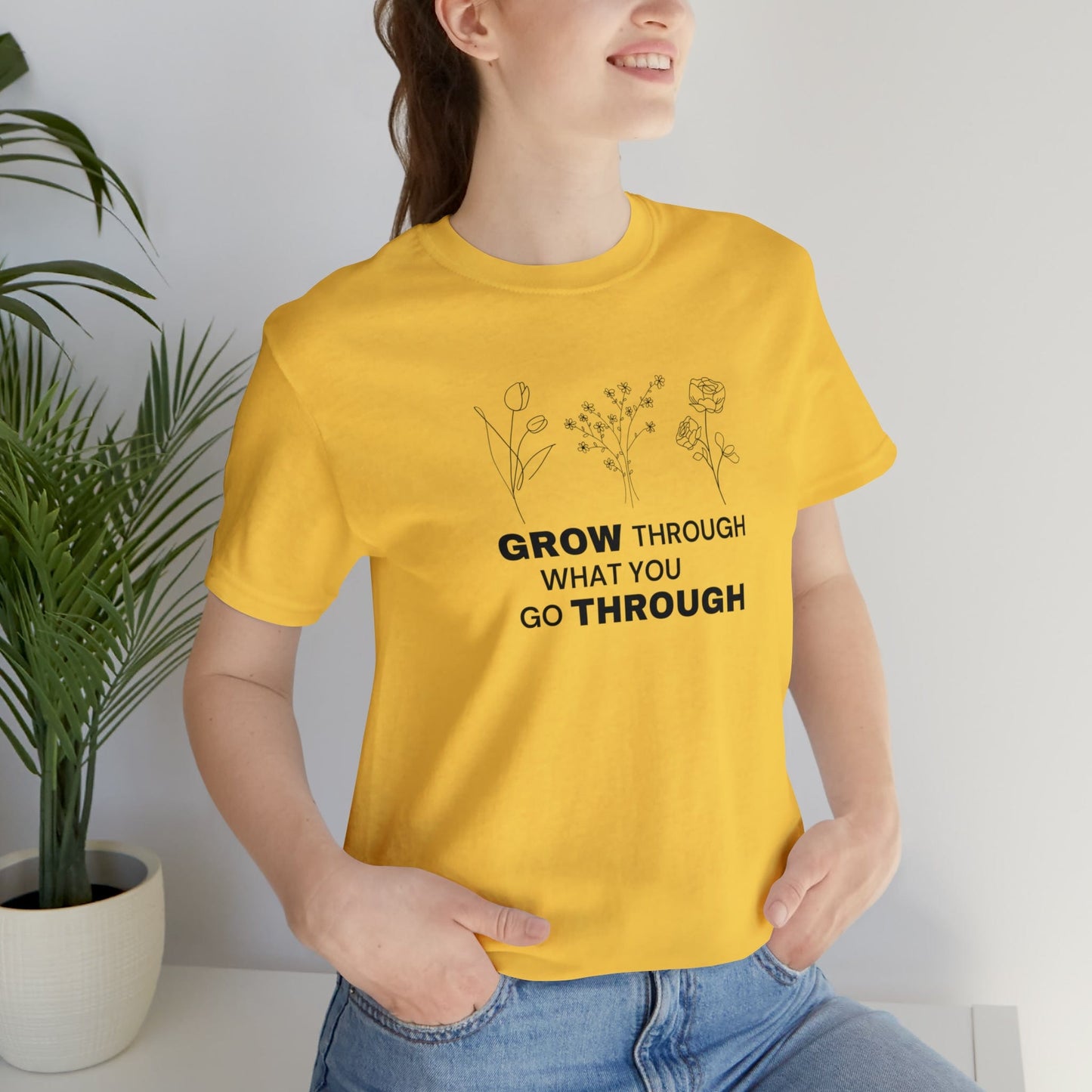 T-Shirt Yellow / S Women’s Wild Flower T-shirt