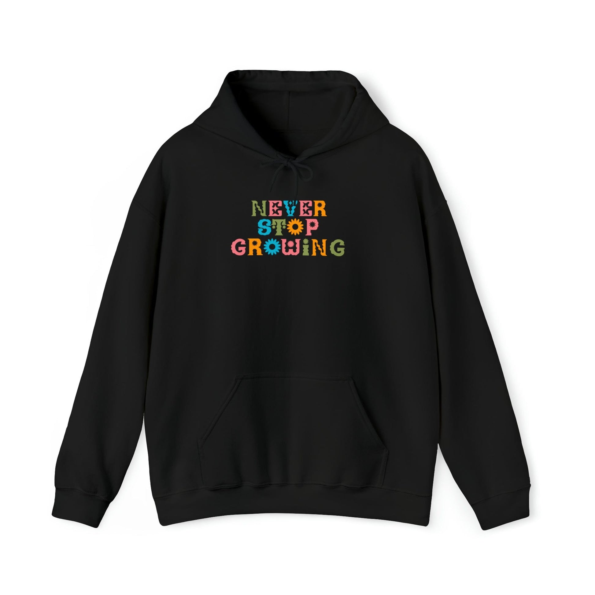 Hoodie Black / S Never Stop Growing Hoodie