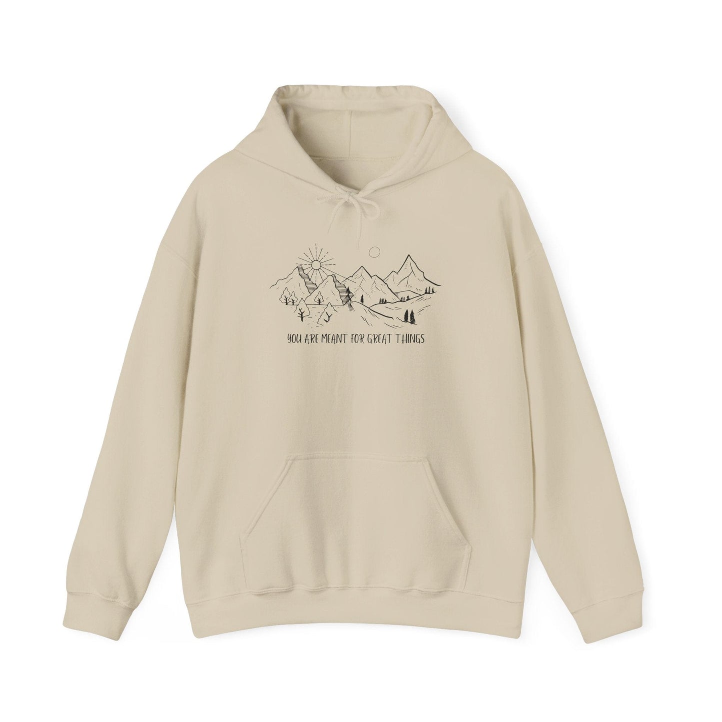 Hoodie Mountain Dreamer Hoodie - You Are Meant for Great Things