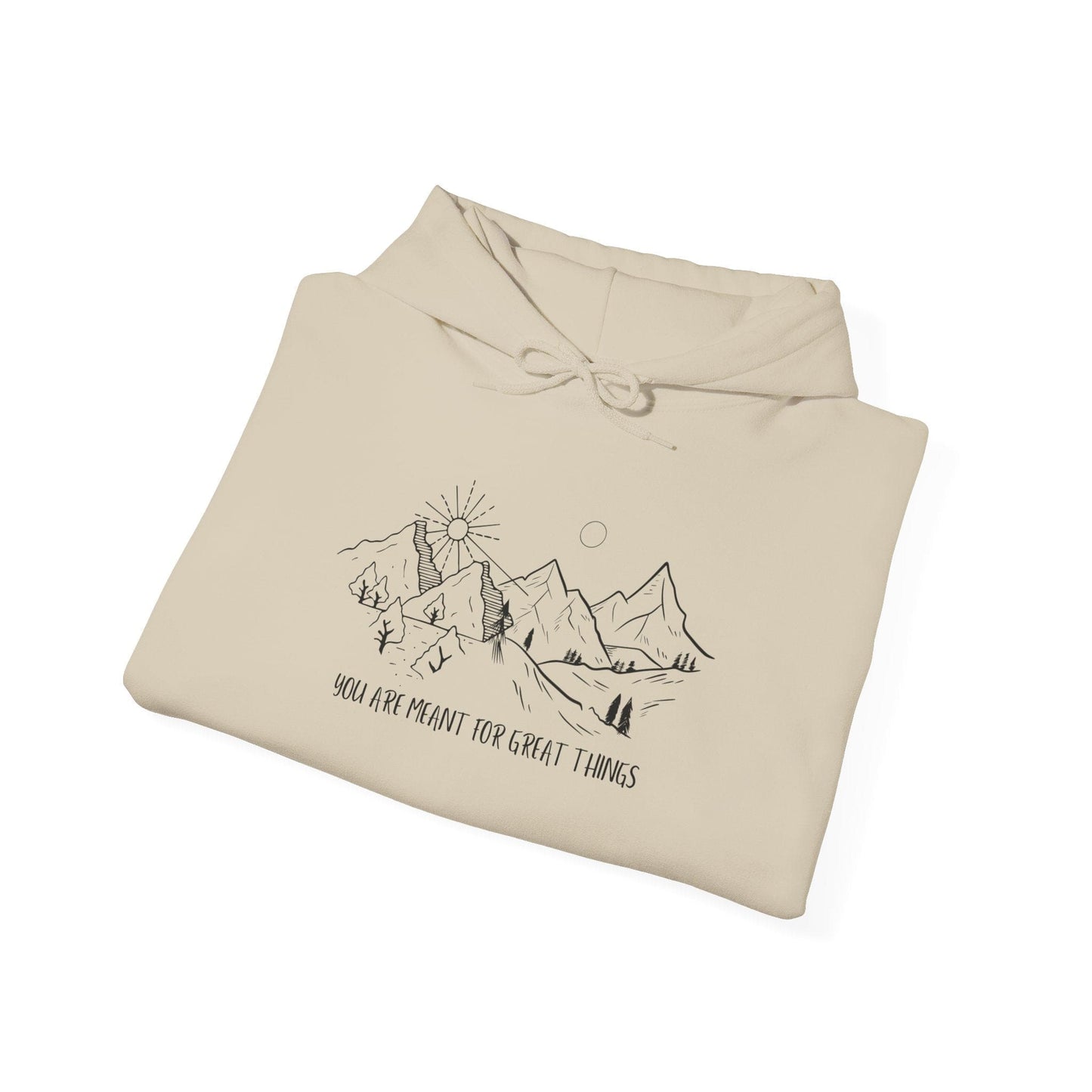 Hoodie Mountain Dreamer Hoodie - You Are Meant for Great Things