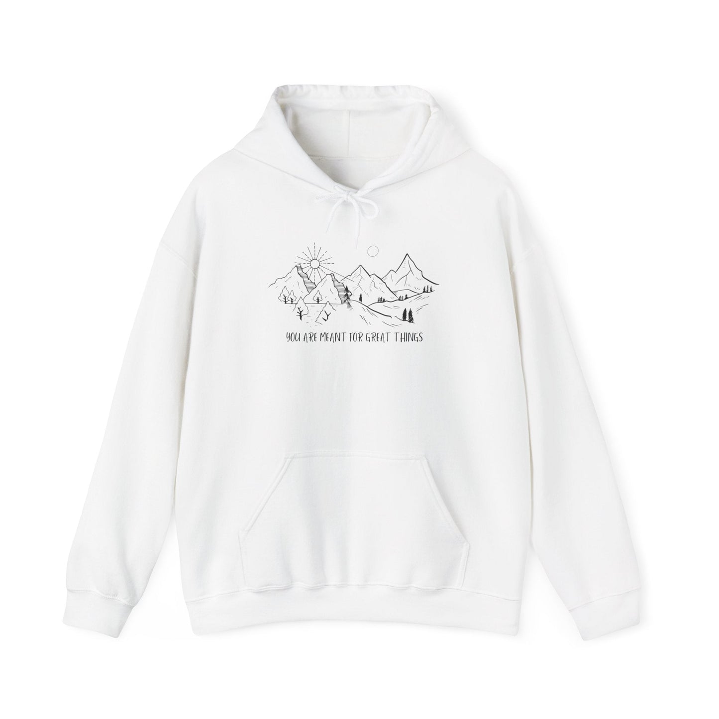 Hoodie Mountain Dreamer Hoodie - You Are Meant for Great Things