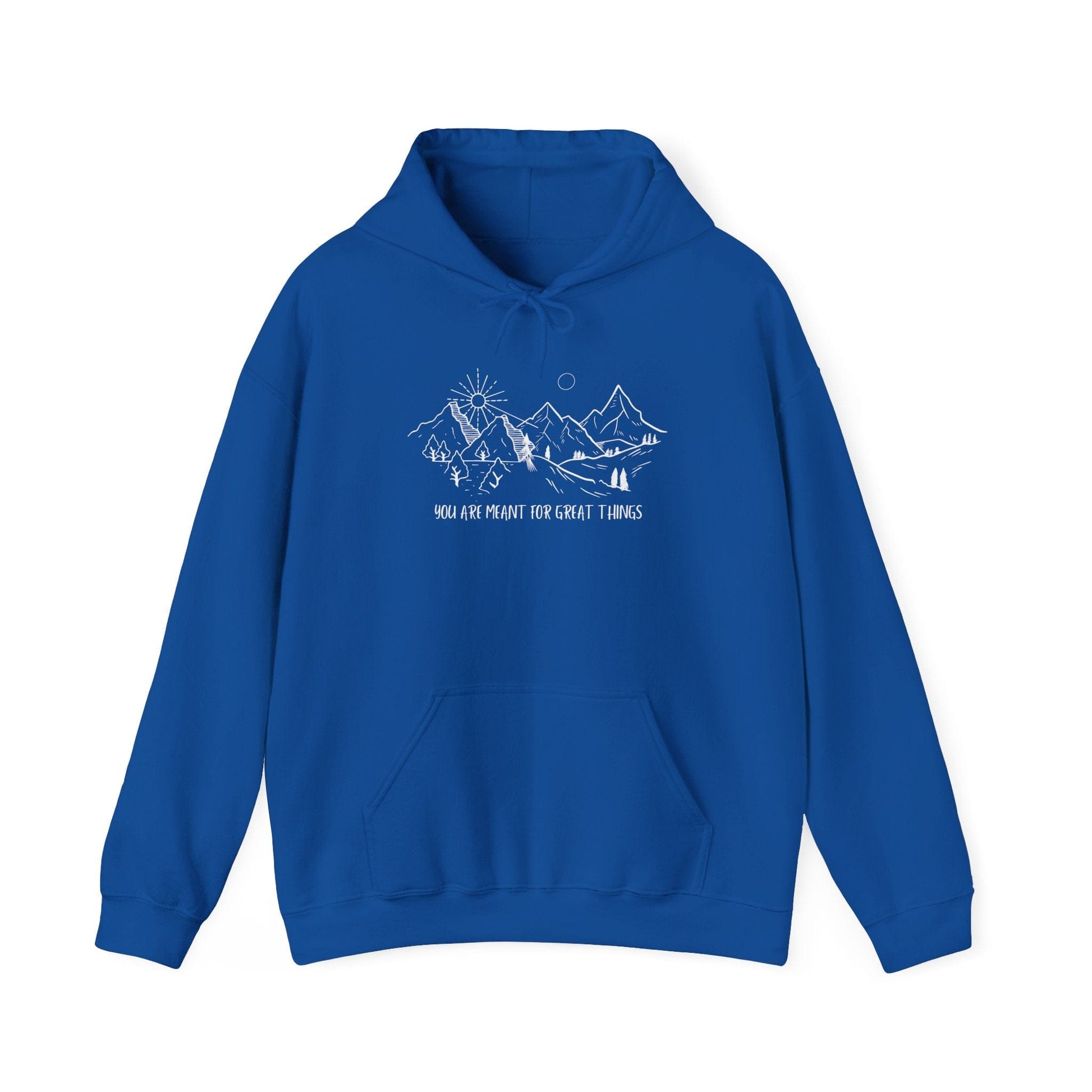 Hoodie Mountain Dreamer Hoodie - You Are Meant for Great Things