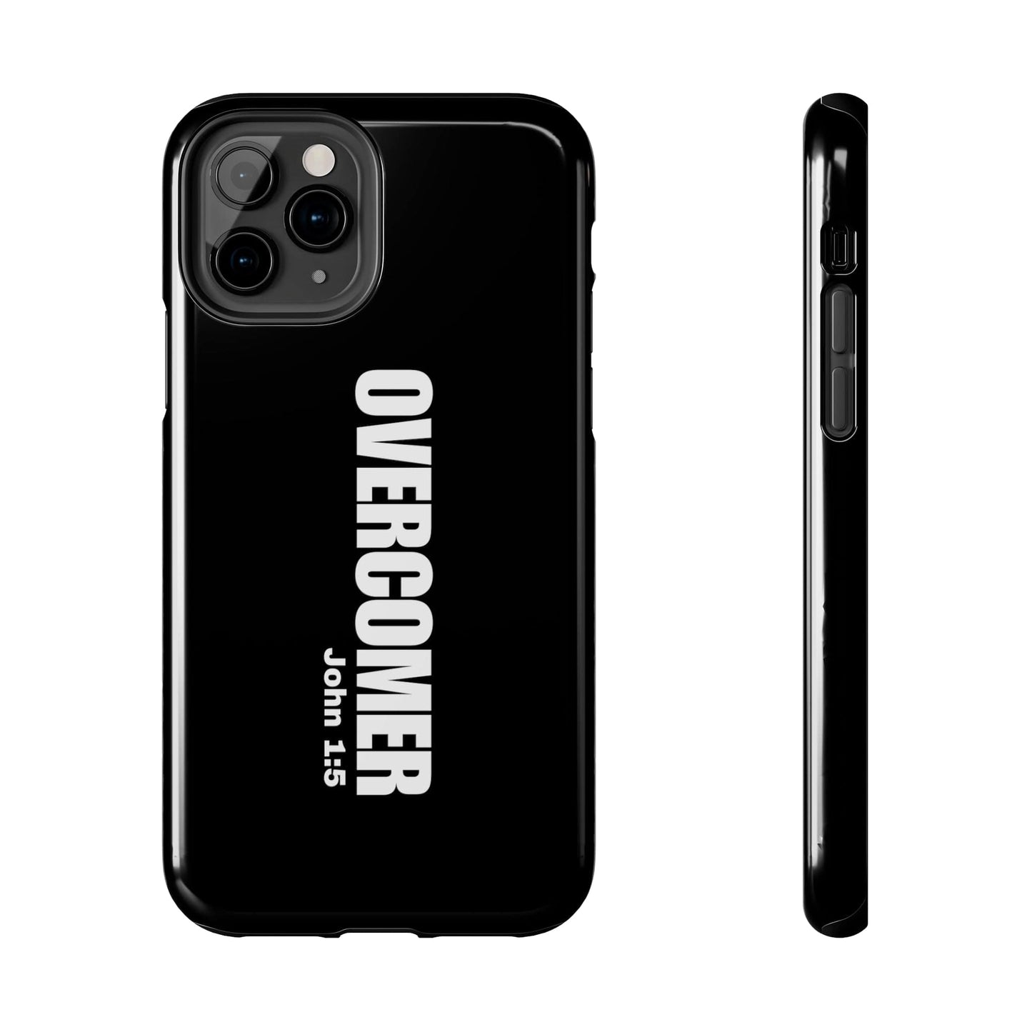 Phone Case iPhone 11 Pro Black Overcomer Tough Phone Case